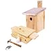 VOGELHAUS KINDER-BAUSATZ NISTKASTEN HOLZ WERKZEUG