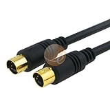 Premium Black S-Video M / M Cable - Black - (12ft / 3.7m) - supports Sony PS3