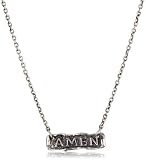 Waxing Poetic Last Word Amen Necklace, 17