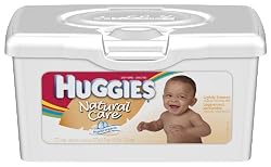 Huggies Natural Care Baby Wipes, Scented, 72-Count Tubs (Pack of 8)