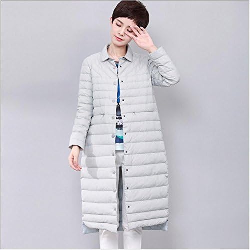 HXX Ladies high-end Winter Warm White Duck Down Jacket , white , m