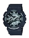 Casio - GA-110C-1AER - Montre Homme - Quartz - Analogique et digitale - Alarme-Eclairage-Chronomètre - Bracelet Résine Noir