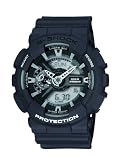 Casio - GA-110C-1AER - Montre Homme - Quartz - Analogique et digitale - Alarme-Eclairage-Chronomètre - Bracelet Résine Noir