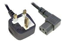 5M Right Angle Kettle Type IEC Power Mains Lead