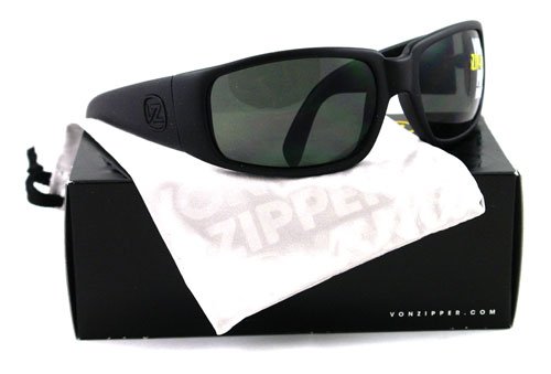 VON ZIPPER SUNGLASSES VZ BLACK BKS
