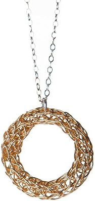 Medium 12kt Gold Viking Knit Loop