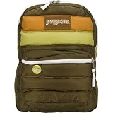 JANSPORT Oaktown Puffy Backpack - Green/Lime