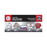 MLB Atlanta Braves 4-Pack Uniform Magnet Set