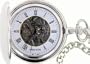 Mens Stainless Pocket Watch by Bariloche Pocket Watches 65540CP-W2