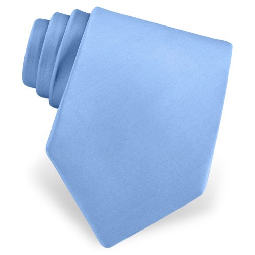 Men's Extra Long Silk tie by Elite Solid in Your Choice of Colors