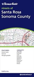 Rand Mcnally Santa Rosa Sonoma County, California: Local Street Finder (Rand McNally Folded Map: Cities)