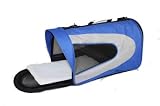 Pet Carrier, Dog Carrier, Folding Zippered Sporty Mesh Carrier -Large