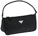 Prada Women's MV633 Mini Nylon Handbag, Black