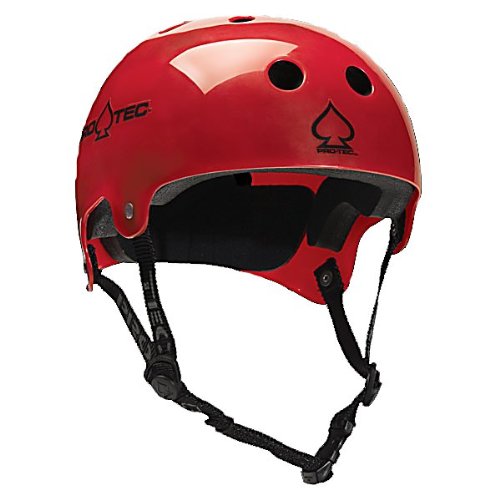 Protec Lasek Helmet (X-Large Transparent Red)