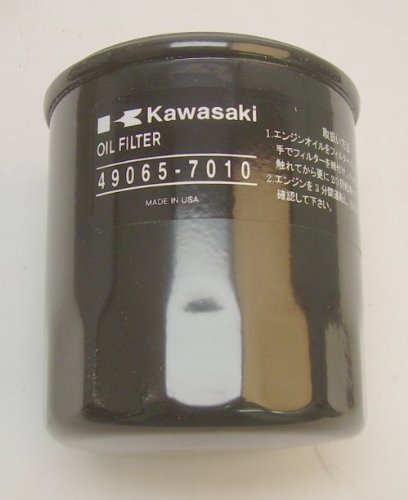 KA-490657010 KAWASAKI FILTER-OIL 49065-7010, replaces 49065-2078 (KAWASAKI OIL FILTER) Kawasaki Engine Parts