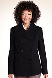 Notch Lapel Double Breasted Short Coat