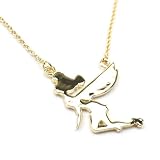 Disney Couture Jewelry - Tinkerbell on Knees Necklace