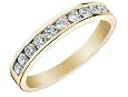Diamond Anniversary and Wedding Band 1/2 Carat (ctw) in 14K Yellow Gold