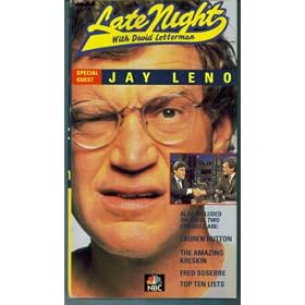 David Letterman:Jay Leno [VHS]