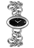 Calvin Klein Black Dial Chain Link Bracelet Watch