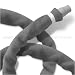 Personal Health Care : 6-Foot Snuggle Hose Soft Fleece Cover for CPAP Hoses & Tubing (Light Gray)