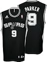 Tony Parker Youth Jersey: adidas Black Replica #9 San Antonio Spurs Jersey