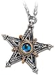 Medieval Pentangle - Alchemy Gothic Pendant Necklace