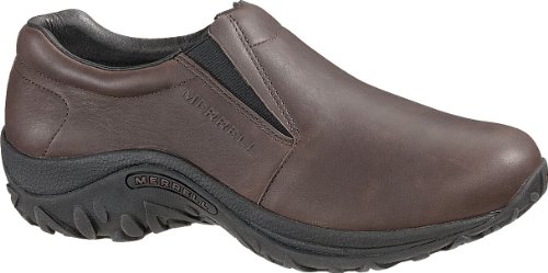Merrell Men's Jungle Moc Leather Slip-On,Mahogany Brown,11 M US Merrell Men's Jungle Moc Leather Slip-On,Mahogany Brown,11 M US
