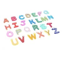 Magenetic Wooden Alphabet Letter Fridge Magnets Phonices Toy Wholesale Free Shipping 26pcs/set