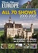 Rick Steves' Europe, 2000-2007: All 70 Shows