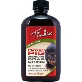 Click here to buy Tink's Power Pig Dominant Boar Attractant (4-Ounce).