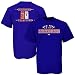 Ny Knick Tee Shirts : Majestic Ny Knick Royal Blue Ticket History Tee Shirts