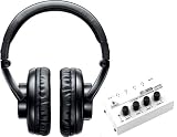 Shure SRH440 Professional Studio Headphones w/FREE Behringer HA400 Micoramp Headphone Amplifier!