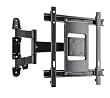 Vivanco WM3735 TV Wandhalterung 66 - 94 cm (26 - 37 Zoll), bis 25 kg, voll beweglich schwarz