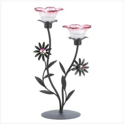 Peony Blossom Candleholder