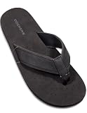 Dockers - Mens Flip Flop Sandal, Very Black
