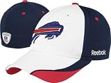 Buffalo Bills Mitchell & Ness Red Throwback Fitted Cap / Hat 7 1/8