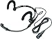Audio-Technica AT889cW Noise-cancelling Condenser Headworn Microphone