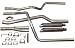 Heartthrob Deep Tone Exhaust KitAluminizedCat-Back dual w/stainless steel angle cut tips, split rear exitChevroletC/K Pickup 15001973 to 19875.0L, 5.7L - all -