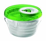 Guzzini Latina 11-Inch D Salad Spinner, Green
