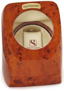 Steinhausen Single Automatic Watch Winder Burl-Wood