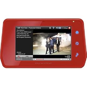 Clarion MiND Mobile Internet Navigation Device (Red)