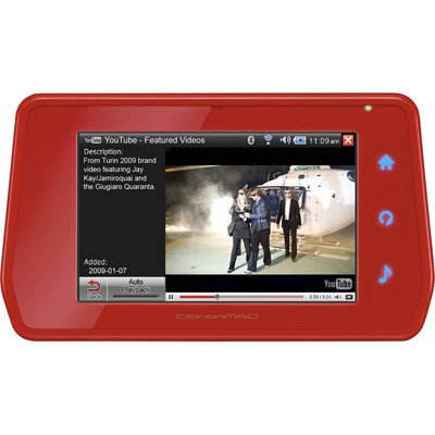 Clarion MiND Mobile Internet Navigation Device (Red)