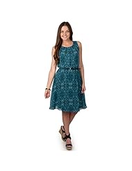 Sleeveless Belted Polyester  Dress