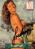 Frederique van der Wal autographed Portfolio swimsuit card
