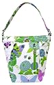 VERA BRADLEY JULIE FLORAL SATEEN TOTE HANDBAG PURSE NEW