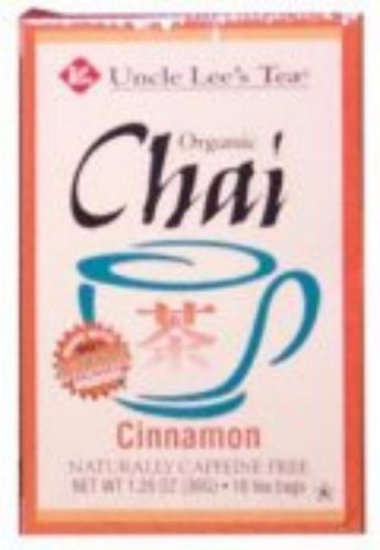 Organic Chai Cinnamon Tea 18 Bags by Uncle Lee