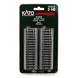 Kato 2-140 HO Ground Level 123mm Straight Track (4)