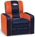 DreamSeat Denver Broncos NFL Leather Recliner