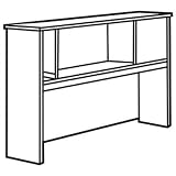 LLR64850 - Modular Hutch, 55-1/4x15x36-1/2, Cherry
